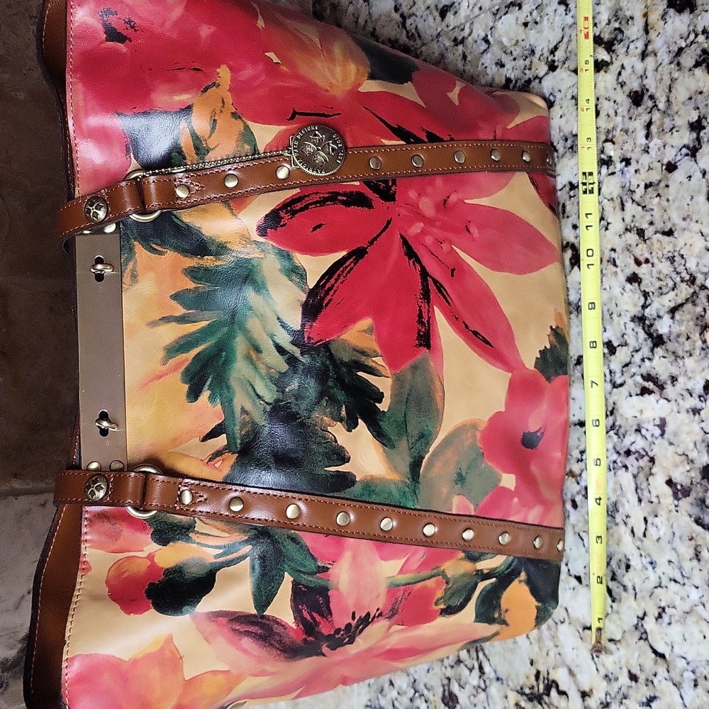 Patricia Nash Floral Benvenuto Tote NEW - Picture 4 of 13